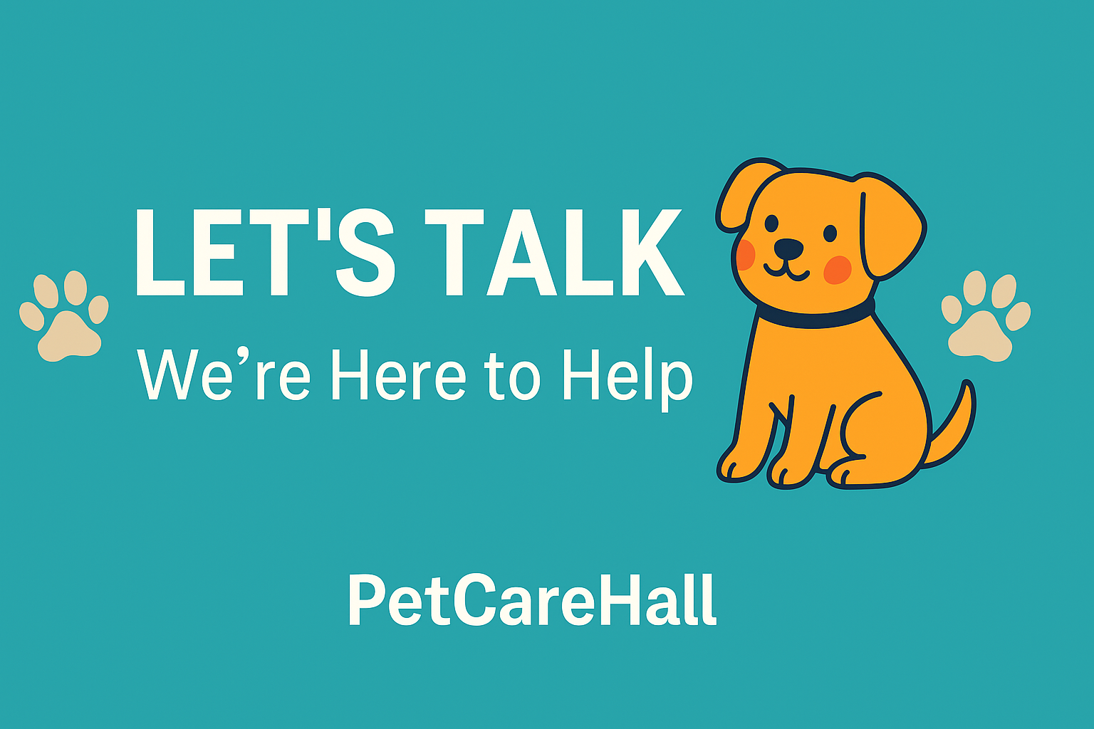 Contact PetCareHall Banner